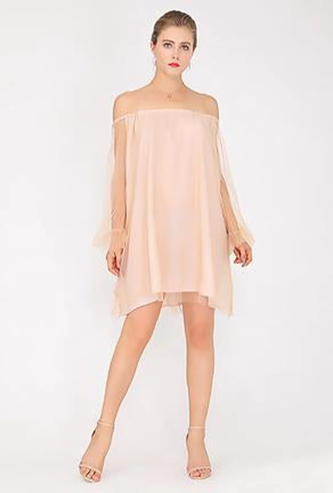 MISTI - SHEER ORGANZA DRESS - Image 3
