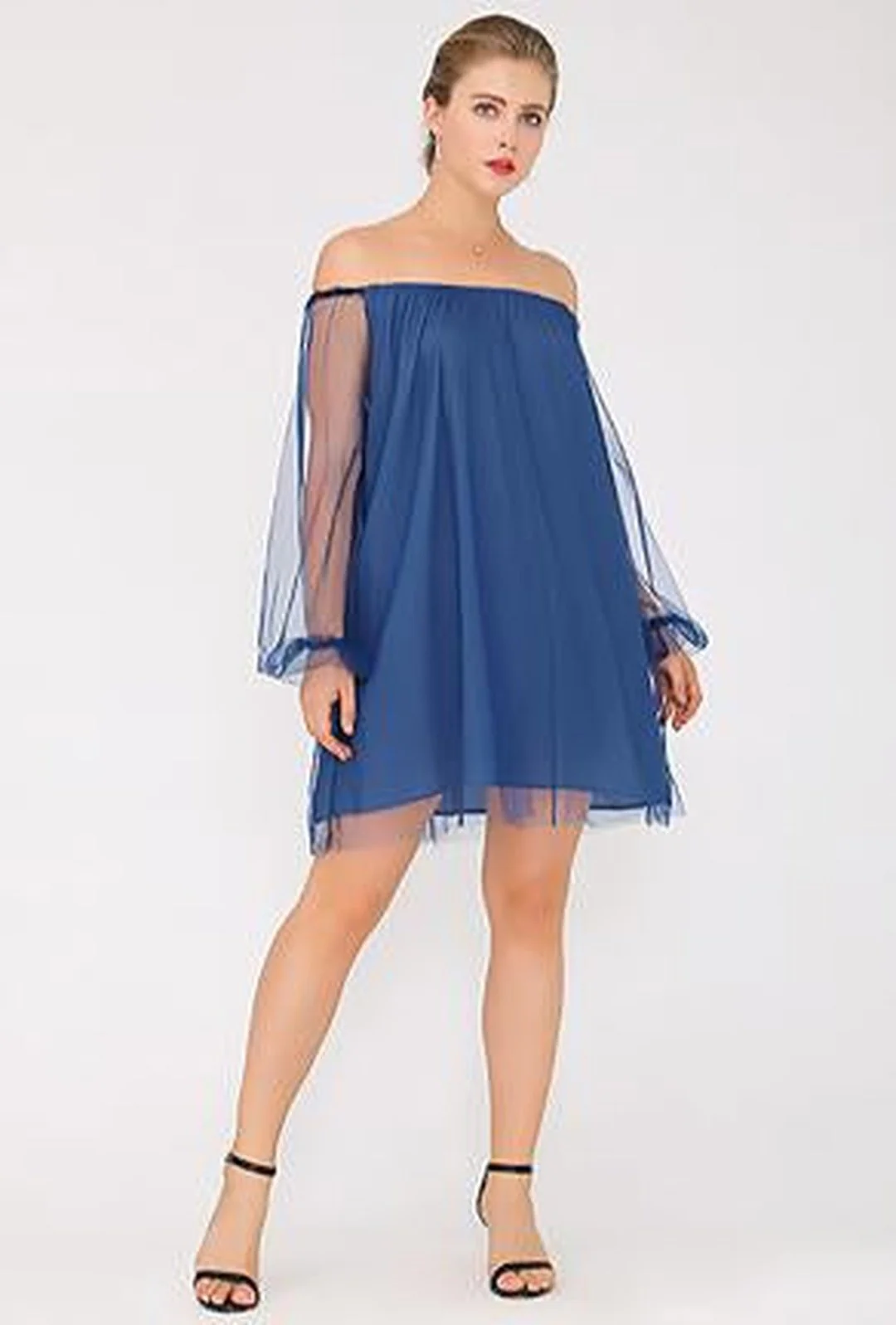 MISTI - SHEER ORGANZA DRESS - Image 4