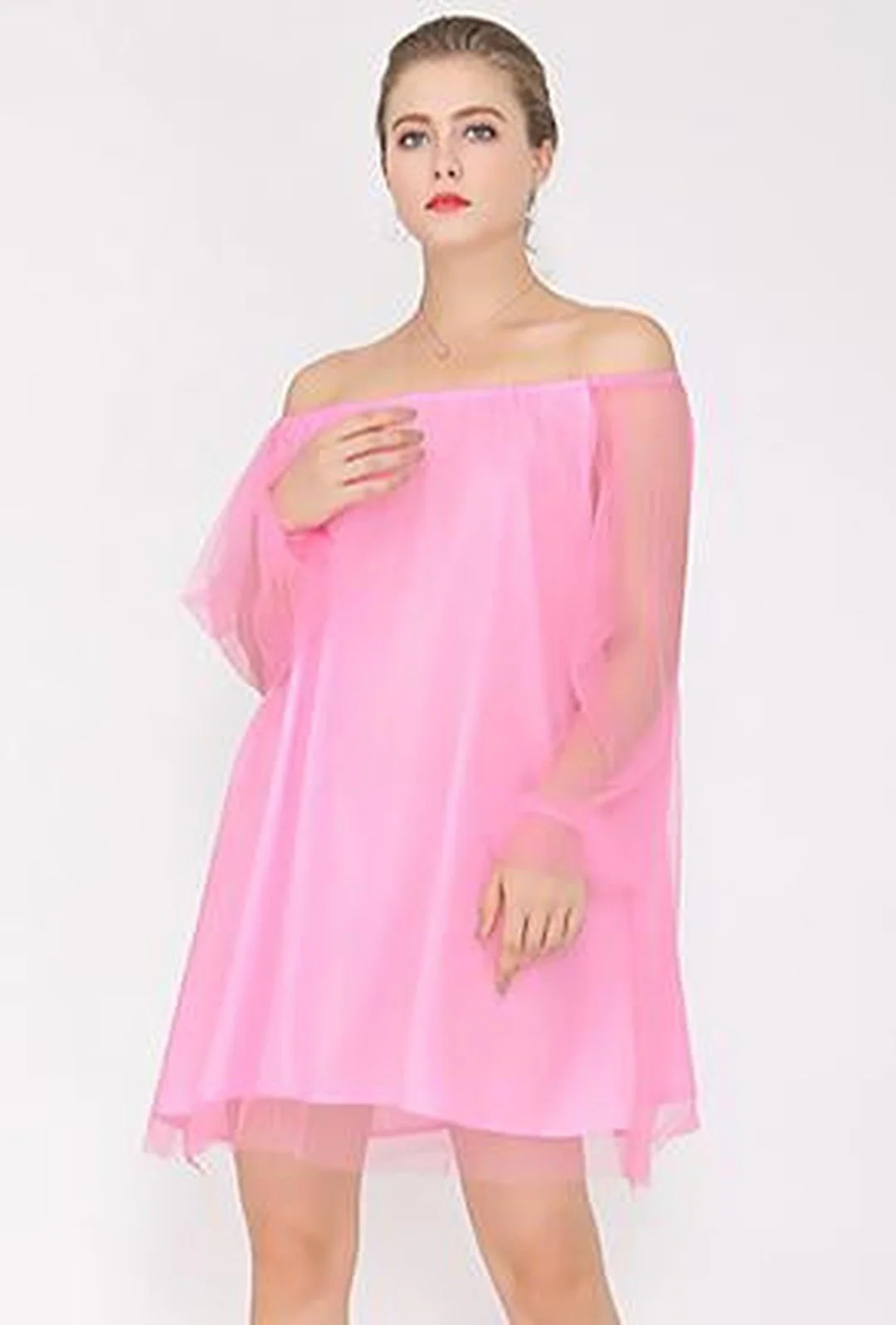 MISTI - SHEER ORGANZA DRESS - Image 5