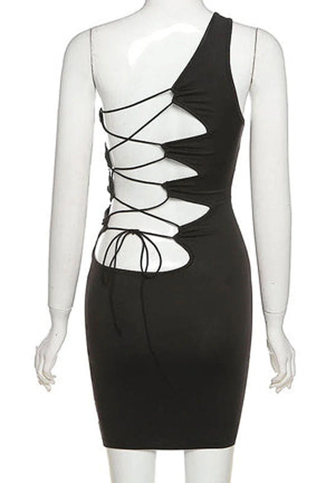 MYLA - LACE UP BACK JANE DRESS - Image 7