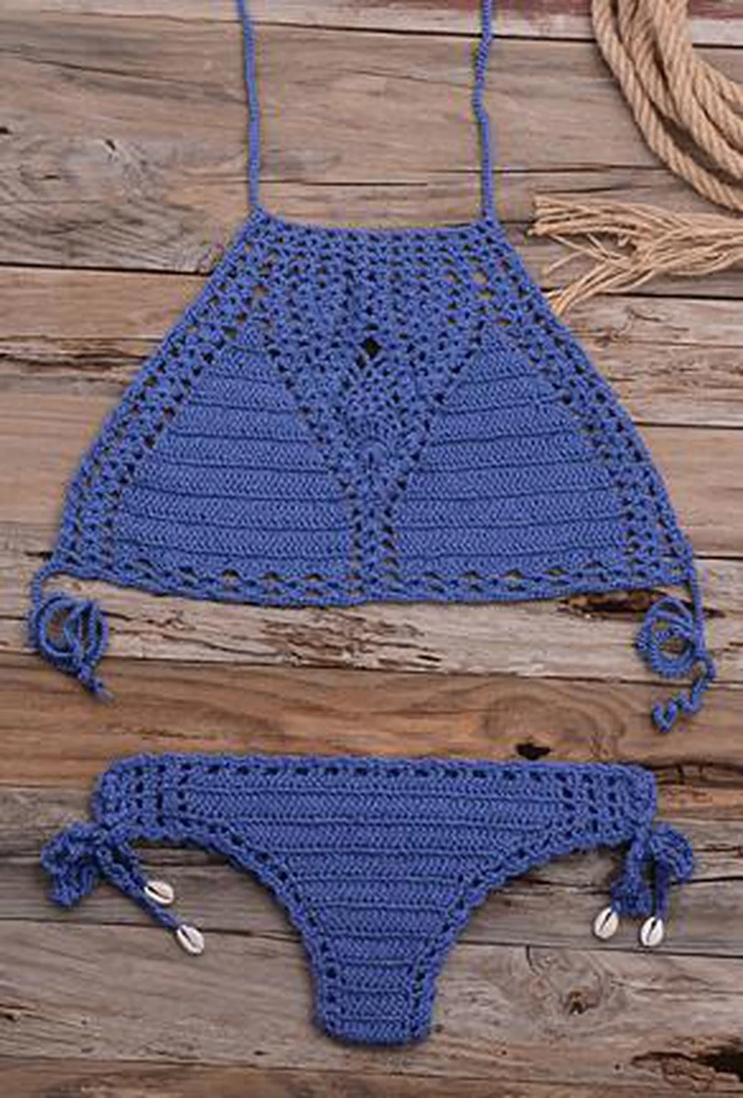 NIKIA - CROCHET 2 PIECE BEACHWEAR - Image 15