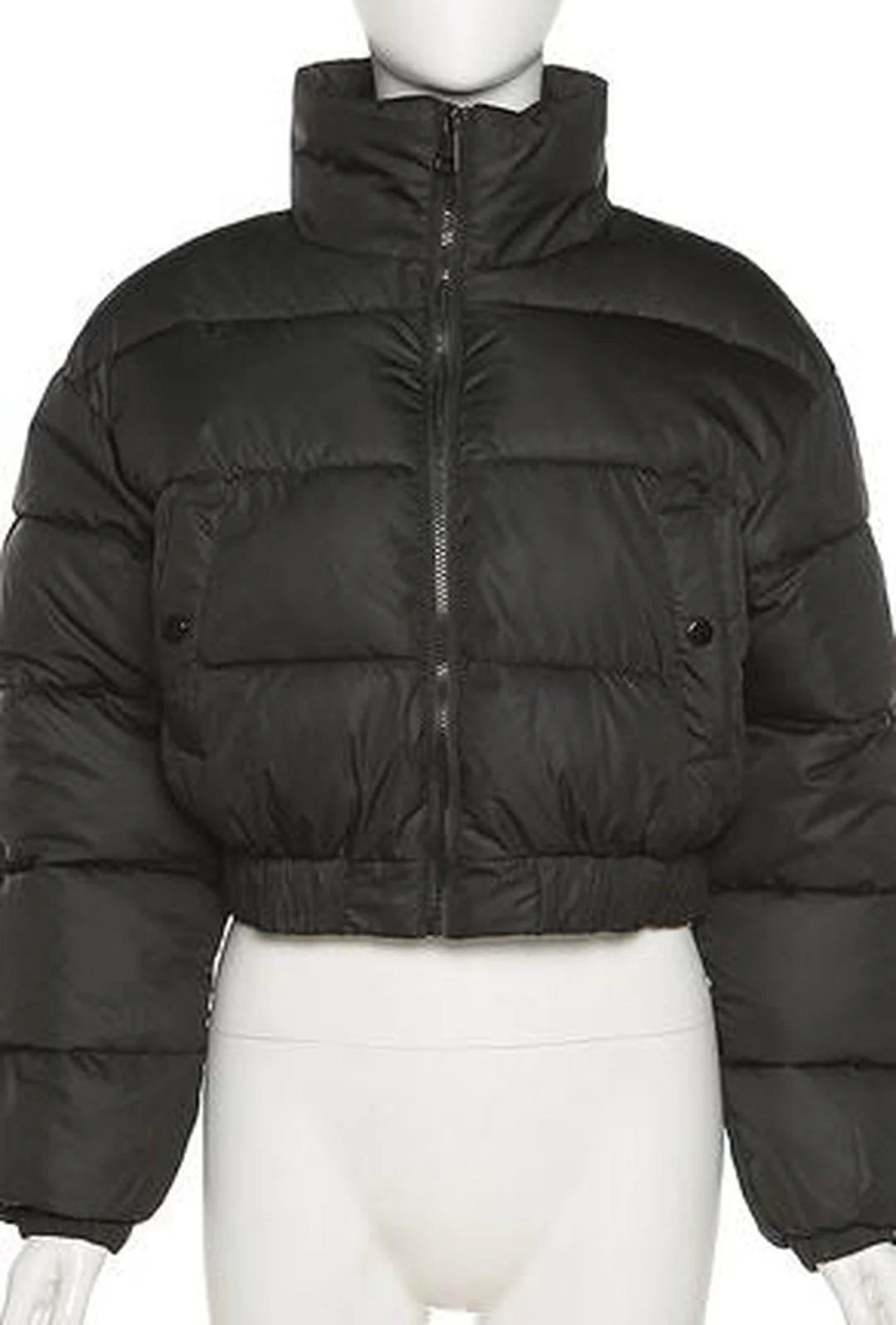 OLGA - CROP PUFFER JACKET - Image 3