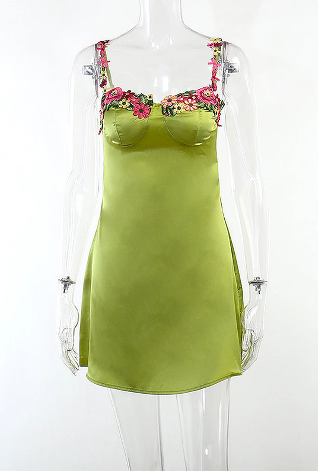 REBEKAH - SATEEN SLIP DRESS - Image 6
