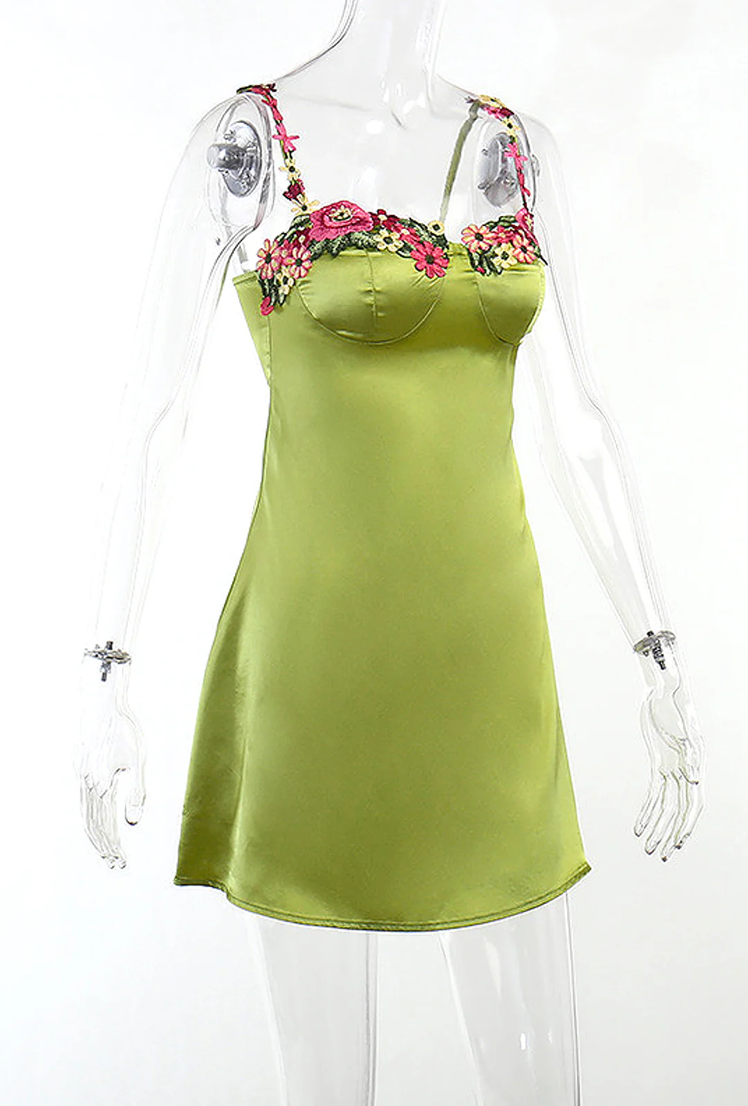 REBEKAH - SATEEN SLIP DRESS - Image 7