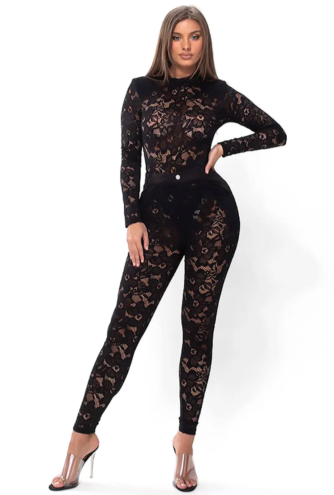 REIS - LACE 2 PIECE BODYSUIT - Image 2