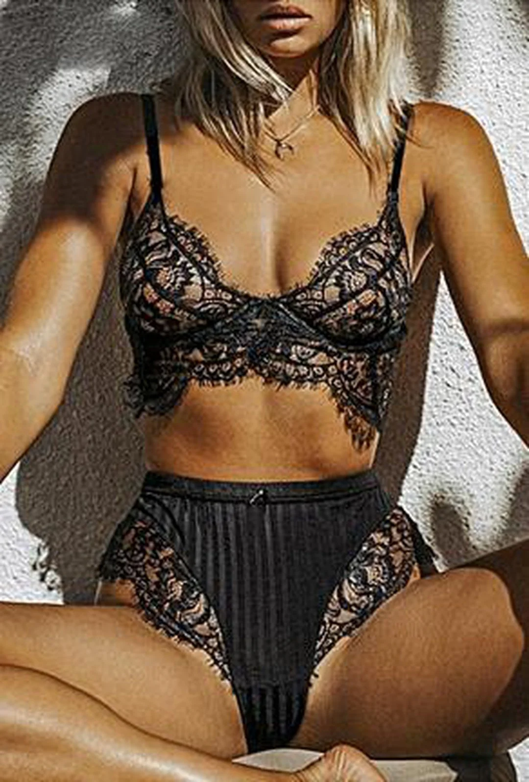 REKA - LACE KNICKERS LINGERIE 2 PIECE - Image 3