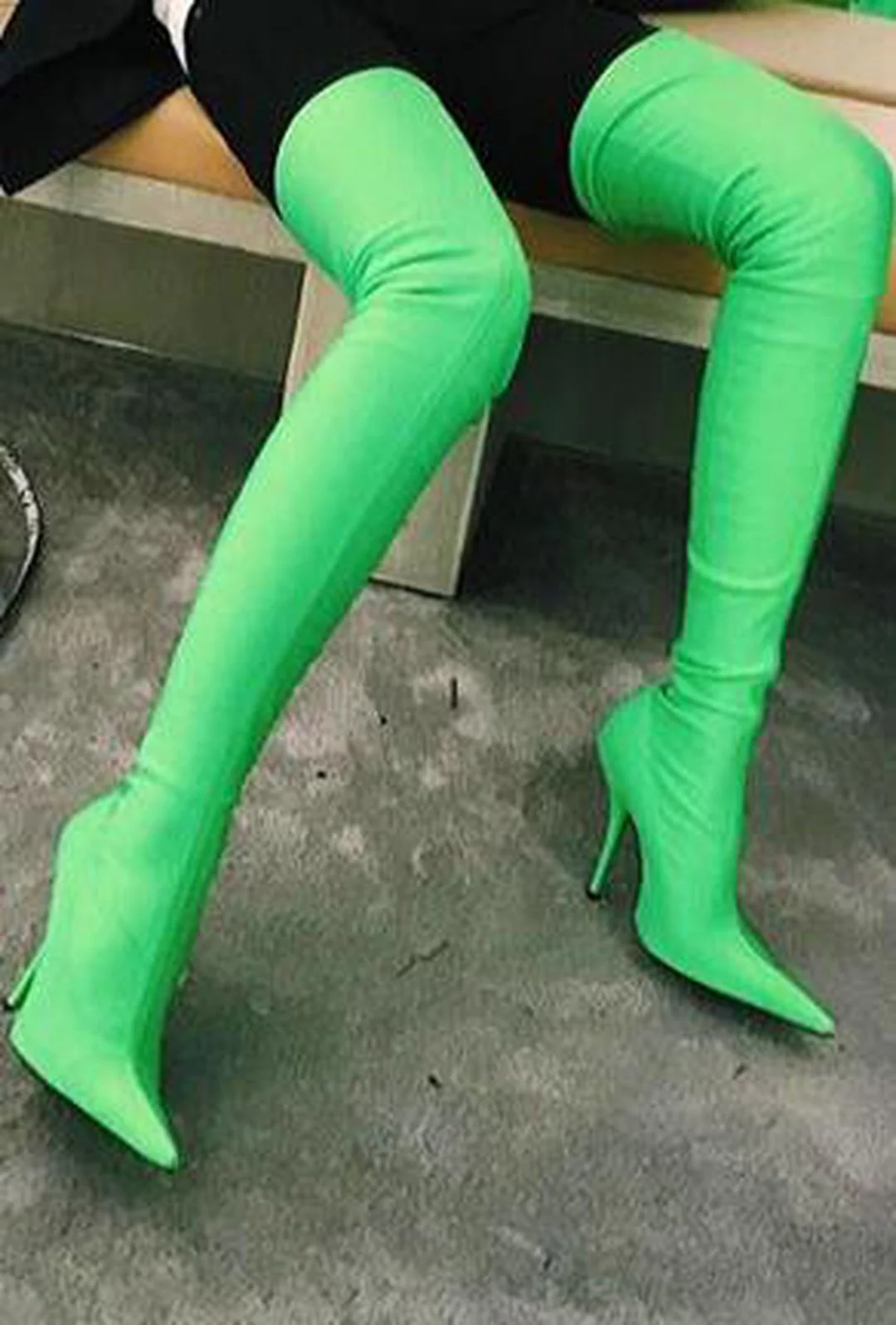 RIA - KNIFE TOE LEGGING BOOTS - Image 4