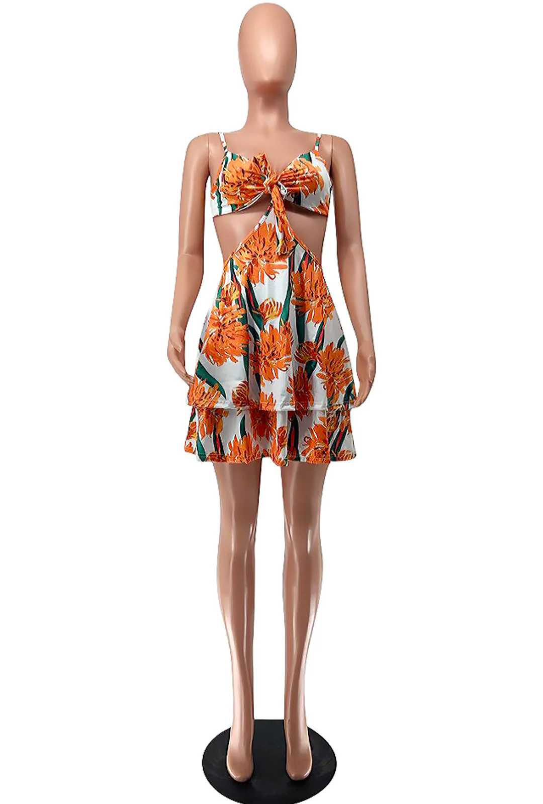 SALLY - DIRNDL PRINT DRESS - Image 3