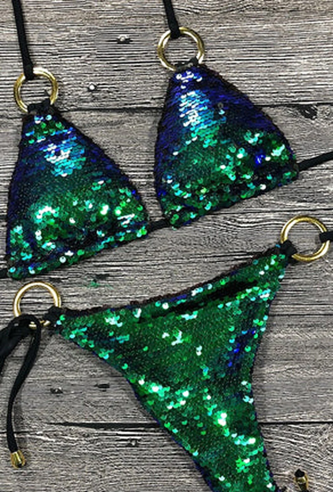 Sha'CARRI - SEQUIN 2 PIECE SWIMSUIT - Image 7