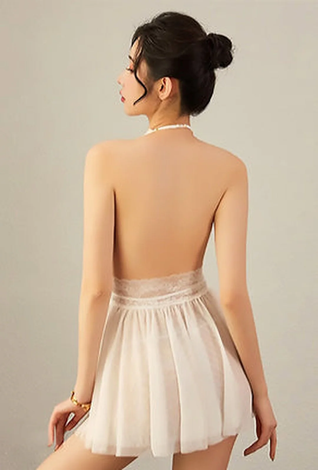 SHANEL - NIGHTWEAR LINGERIE DRESS - Image 8