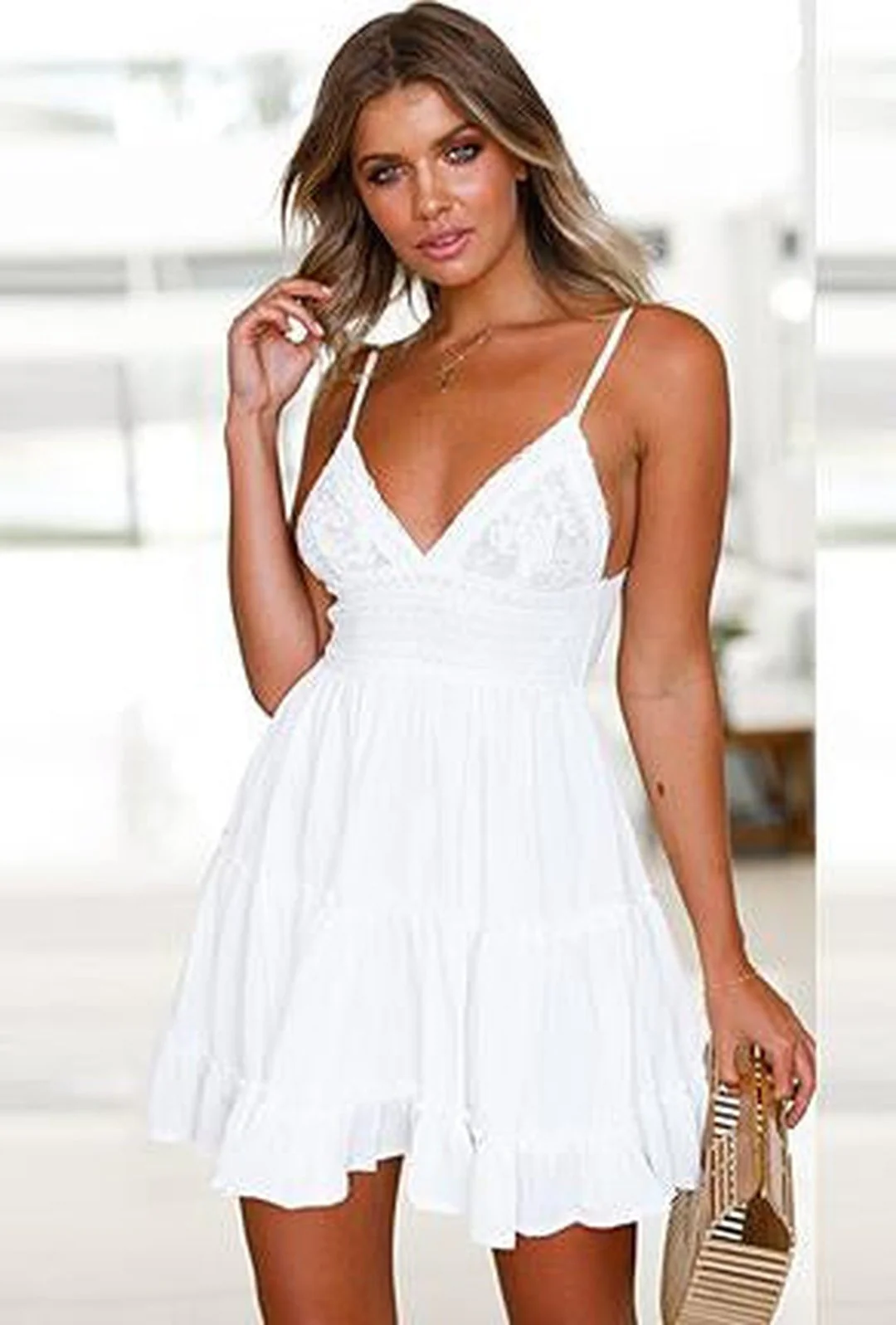 SHONDA - DIRNDL LACE DRESS - Image 3