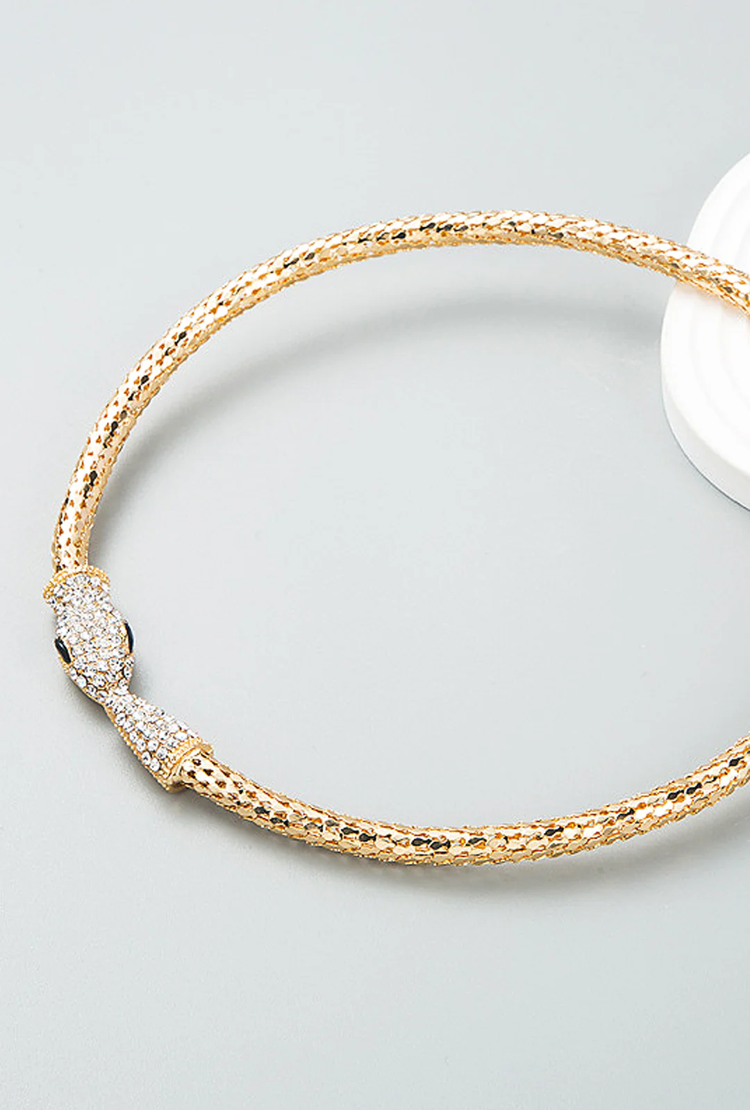 SISTINE - SNAKE CIRCULAR CHOCKER - Image 4
