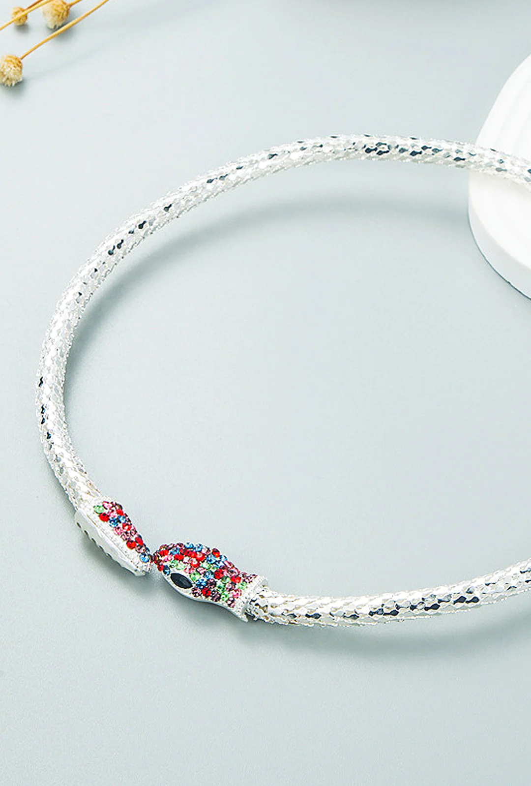 SISTINE - SNAKE CIRCULAR CHOCKER - Image 8