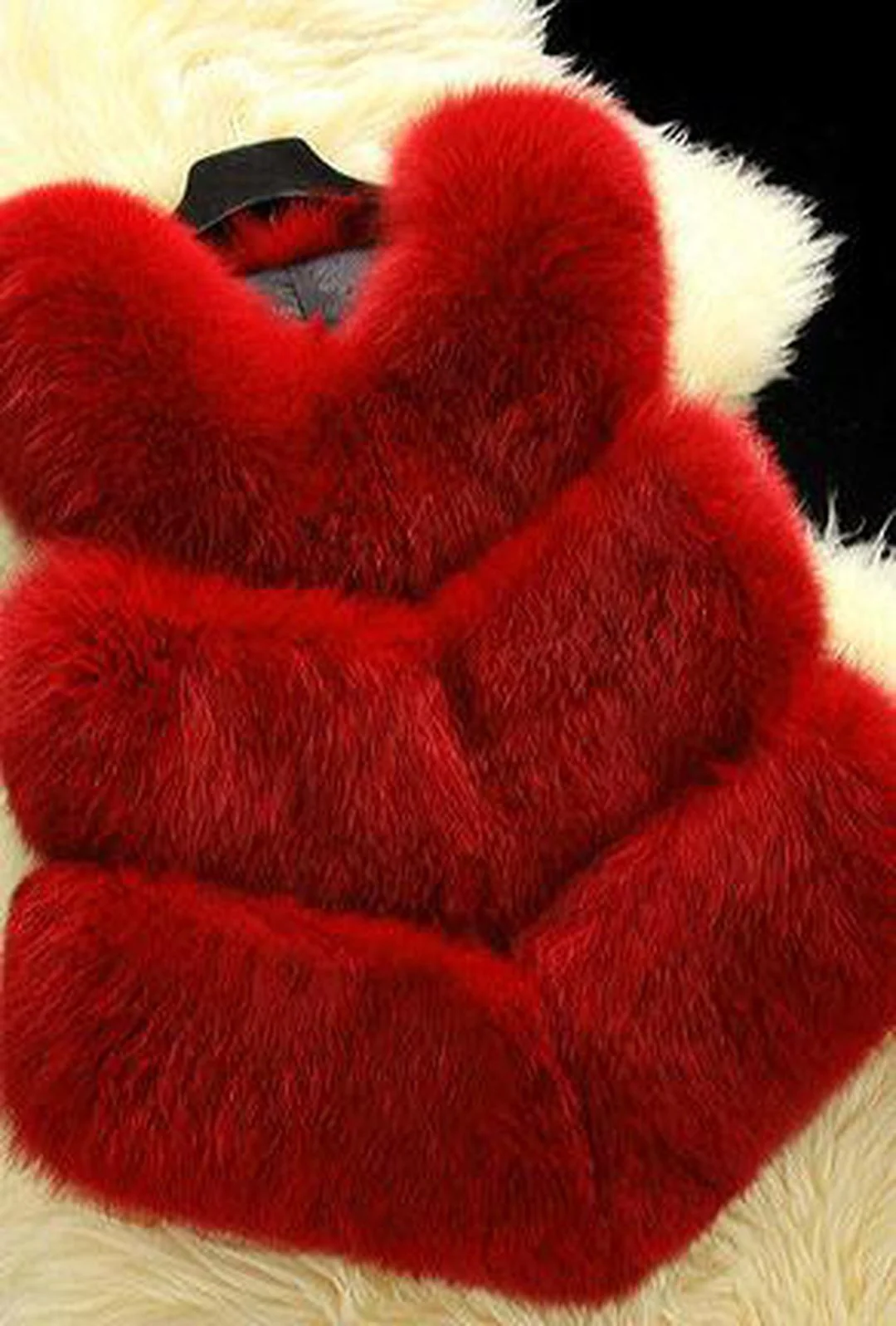 SOFIA - PUFFY BOLERO FUR VEST - Image 6