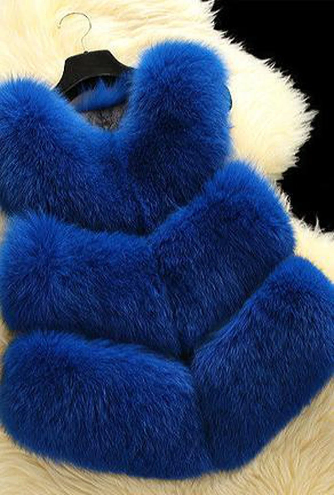 SOFIA - PUFFY BOLERO FUR VEST - Image 7