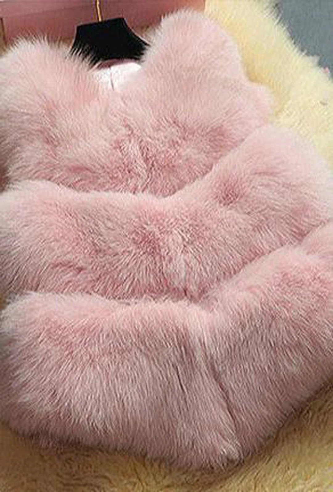 SOFIA - PUFFY BOLERO FUR VEST - Image 8