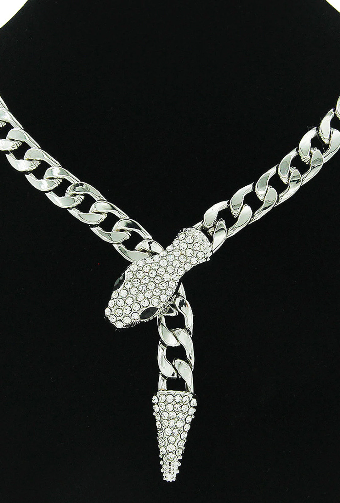 SONATINA - SNAKE DROP NECKLACE - Image 4