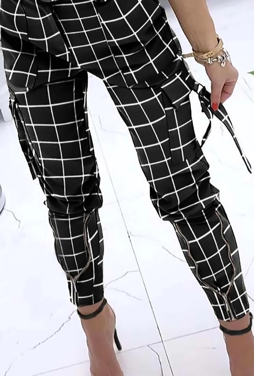 TERRY - ZIP HEM CARGO PANT - Image 4