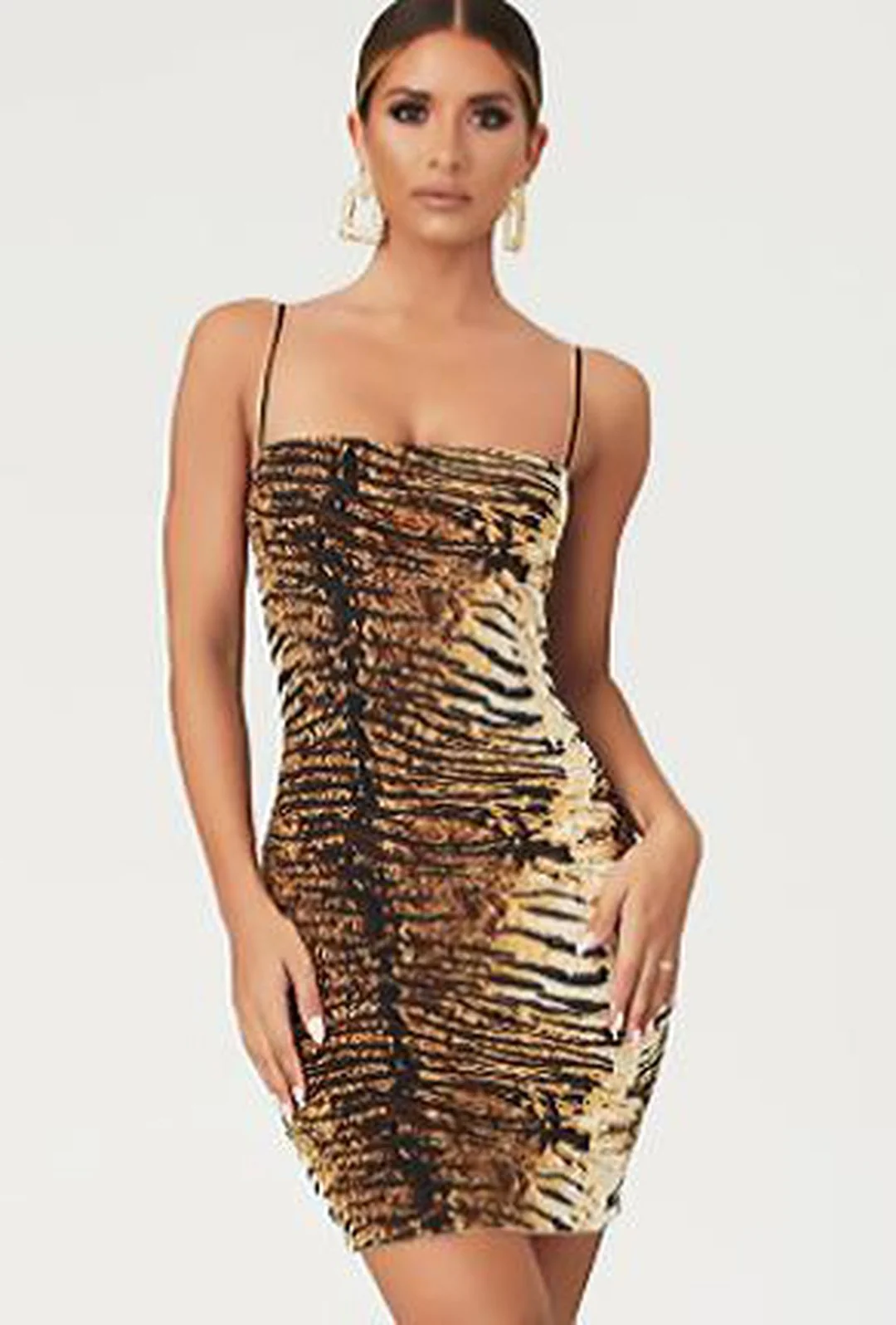 TESSA - ANIMAL PRINTED DRESS - Image 2