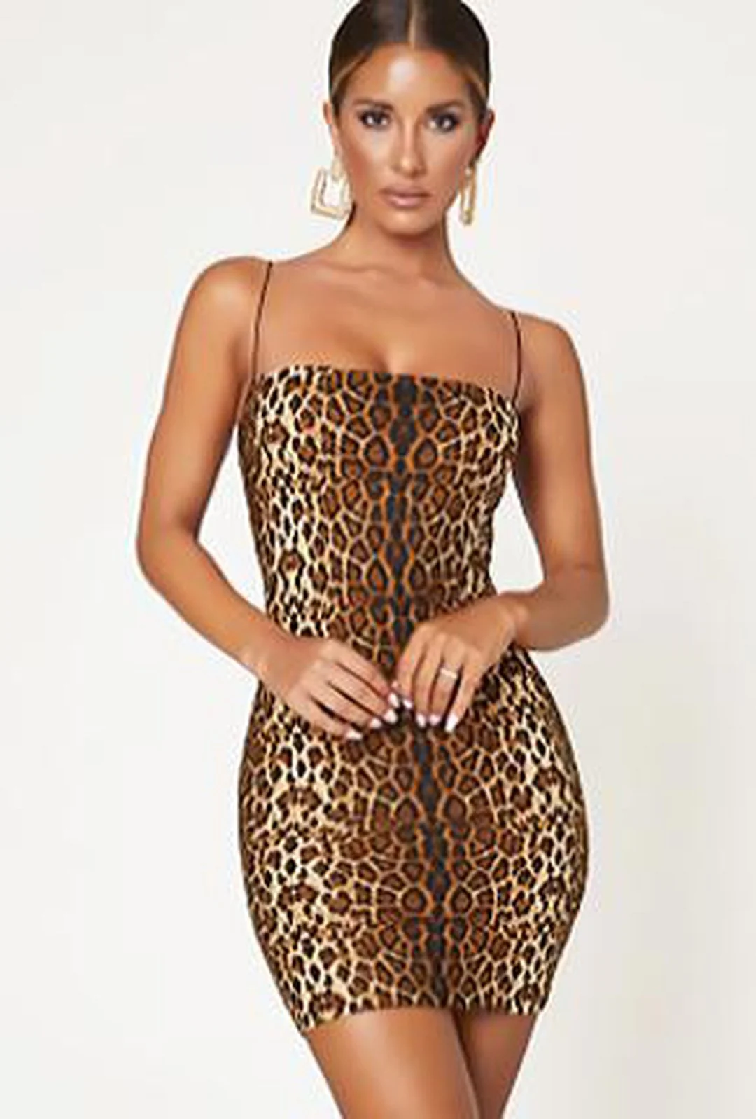 TESSA - ANIMAL PRINTED DRESS - Image 3