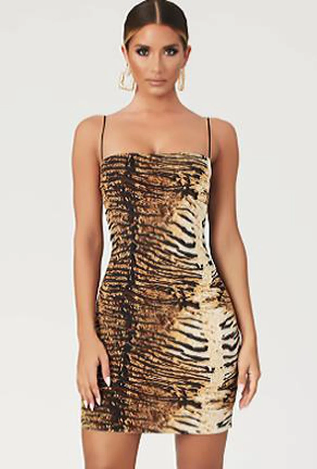 TESSA - ANIMAL PRINTED DRESS - Image 5