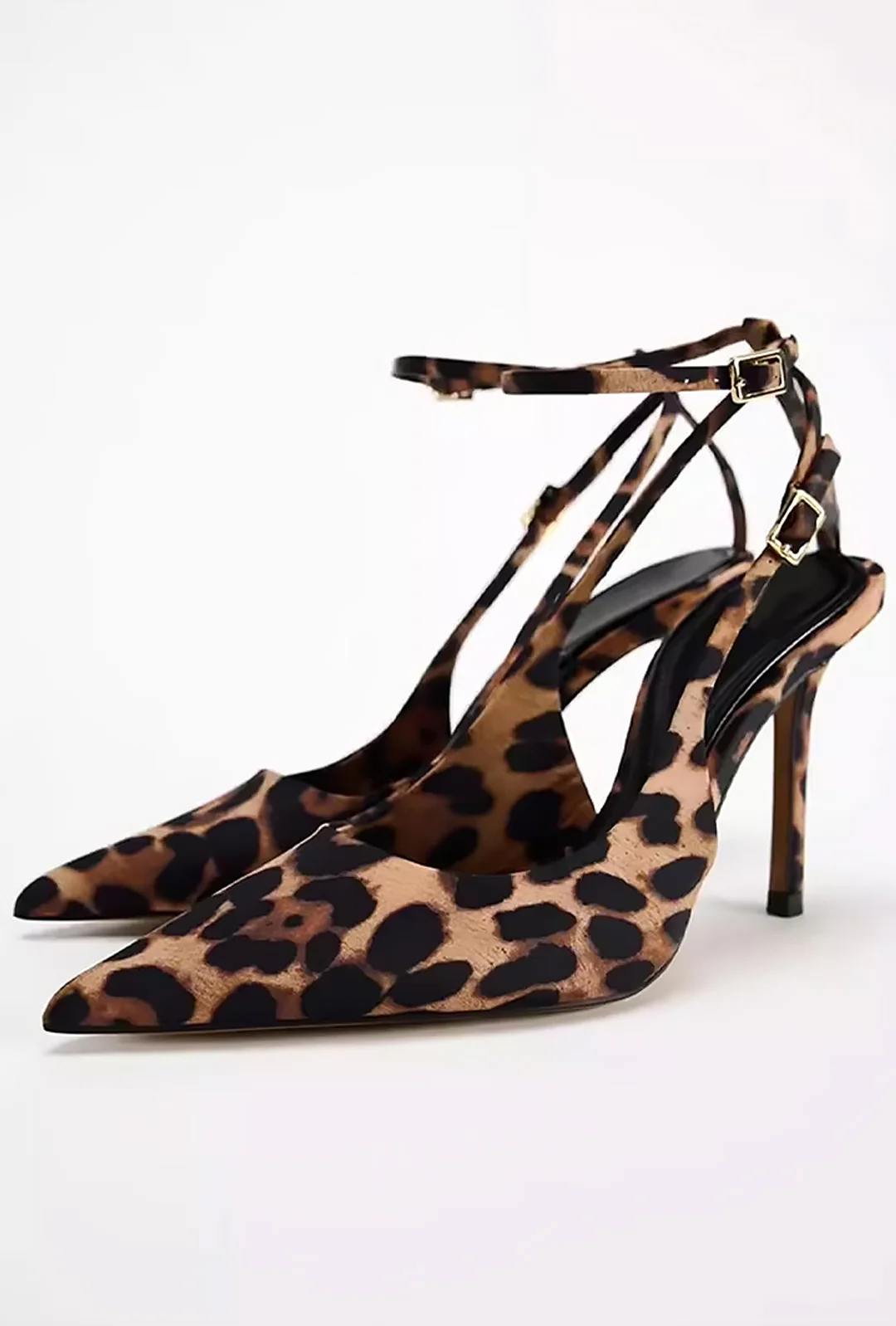 TIARIE - LEOPARD PRINT SANDALS HEELS - Image 5