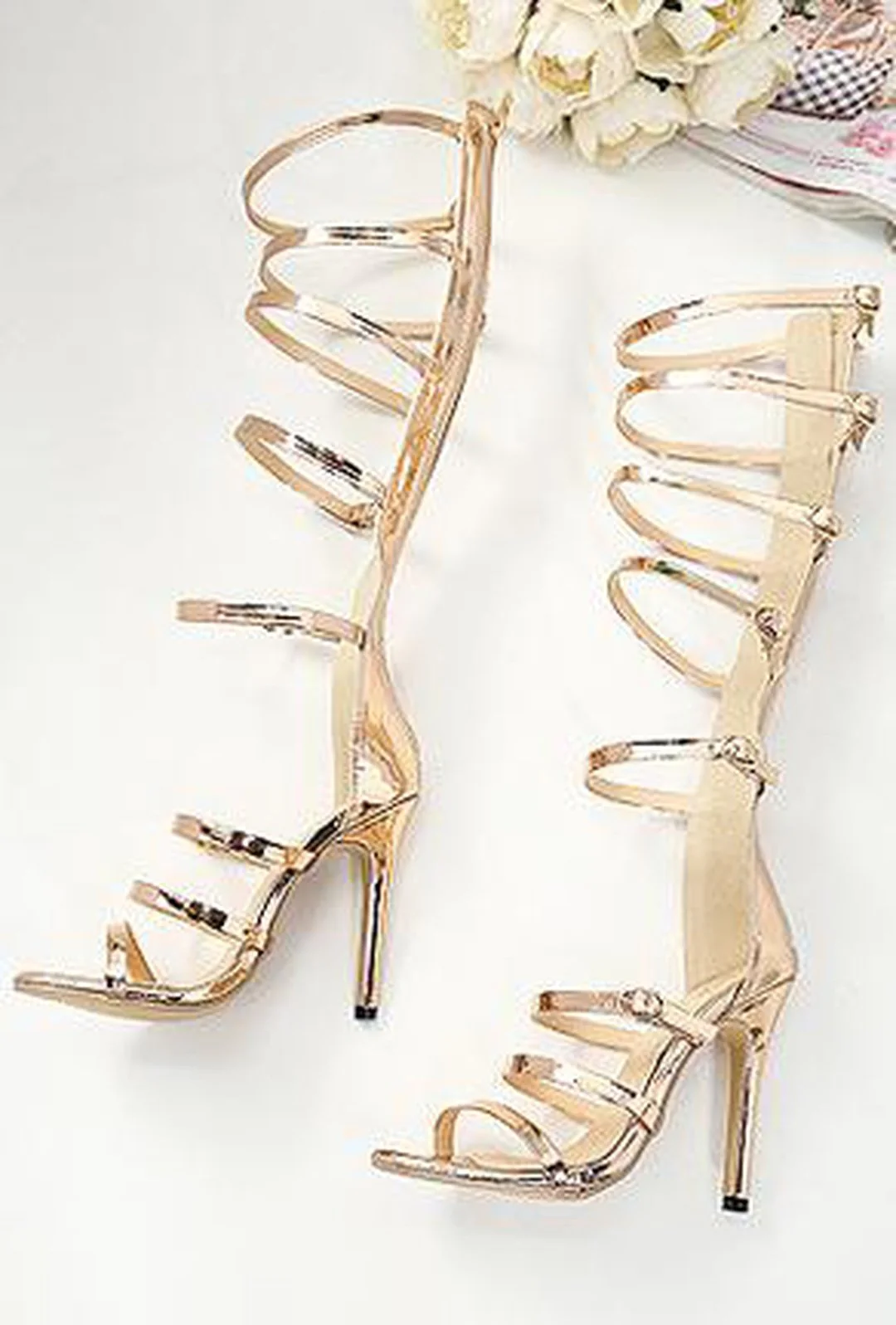 TRINITY - SANDAL HEEL BOOTS - Image 2