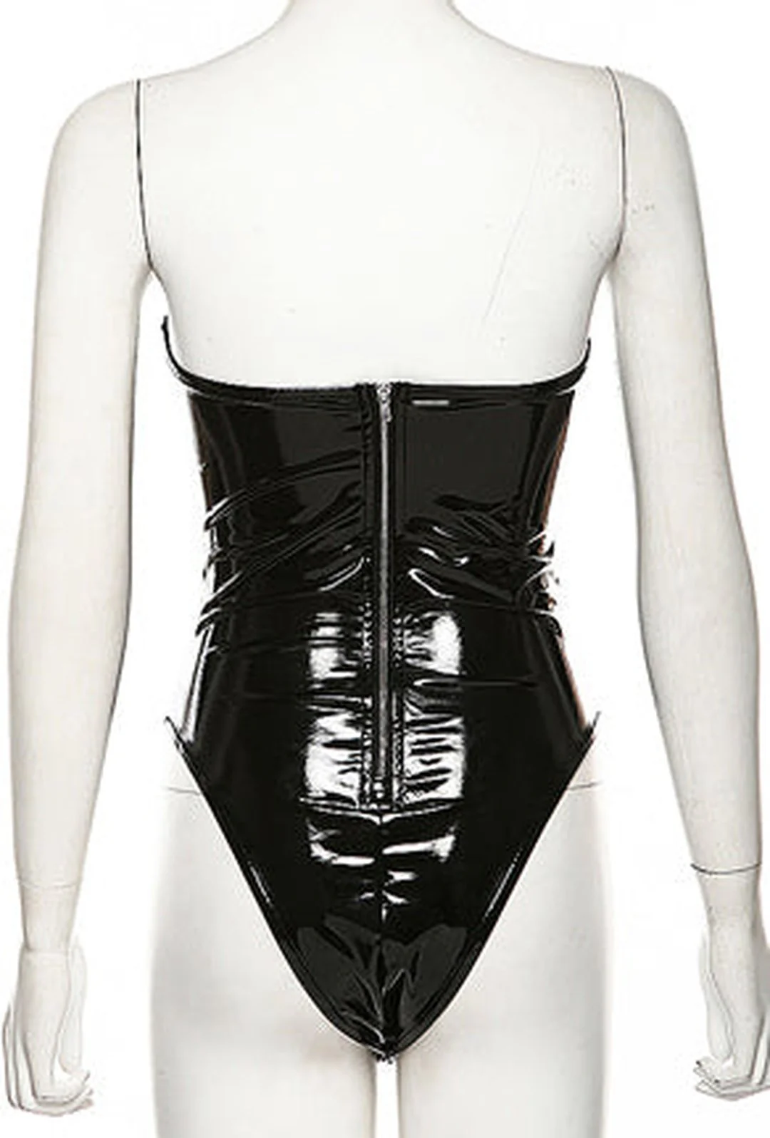 VALERIE - LATEX BUSTIER BODYSUIT - Image 5