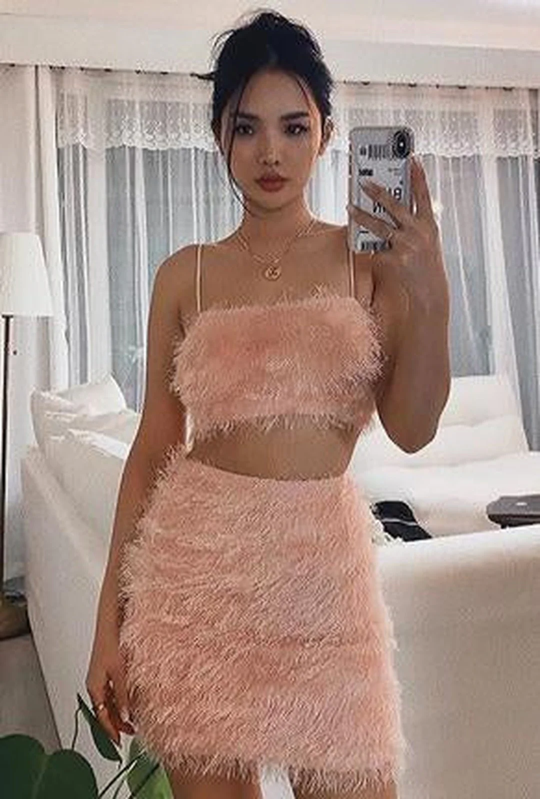 VEGA - FUZZY 2 PIECE DRESS - Image 2