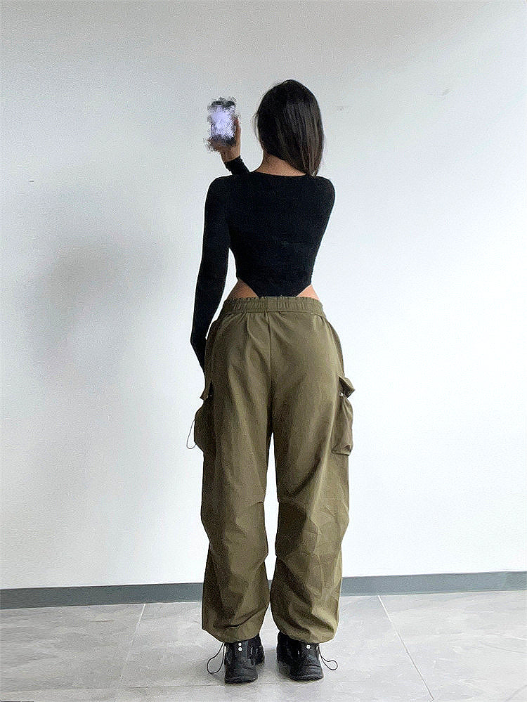 VELI - PARACHUTE CARGO PANTS - Image 6