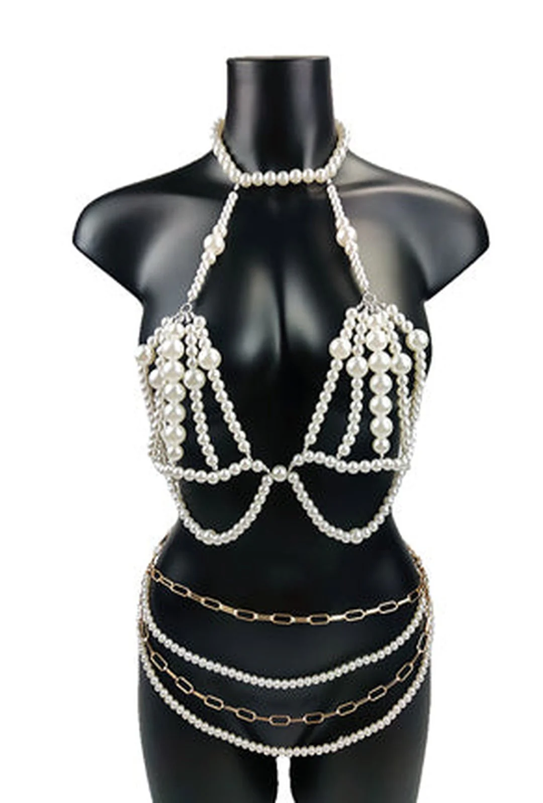 VERONICA - PEARL JEWELRY LINGERIE - Image 2