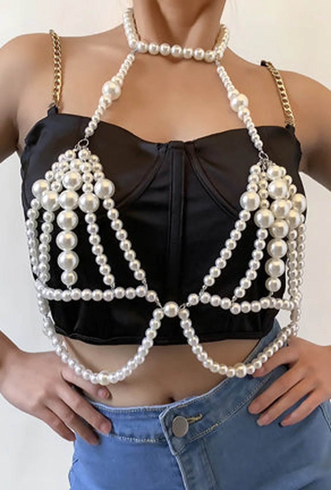 VERONICA - PEARL JEWELRY LINGERIE - Image 3