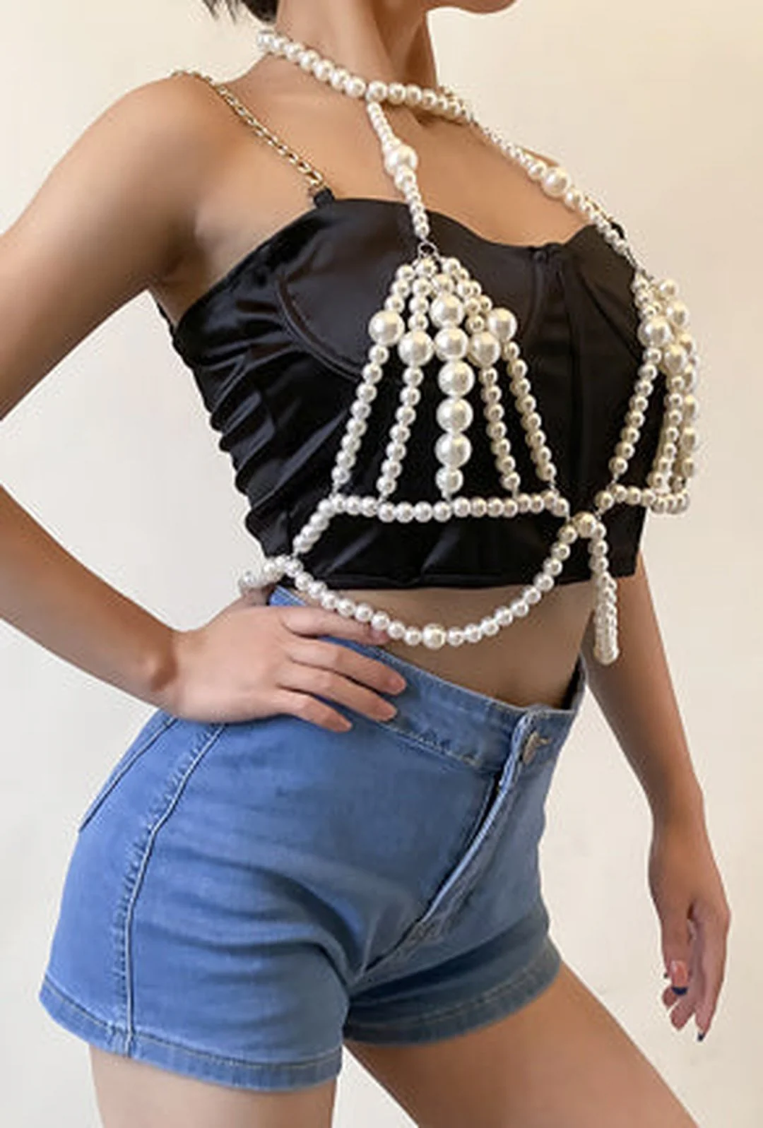 VERONICA - PEARL JEWELRY LINGERIE - Image 4