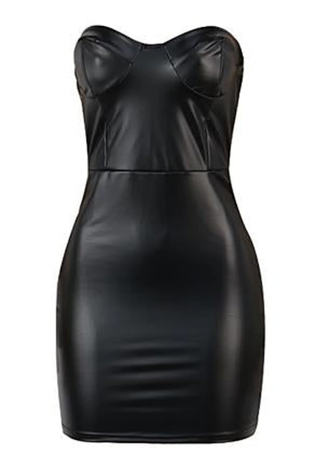 VICTORY - BUSTIER LEATHER DRESS - Image 6