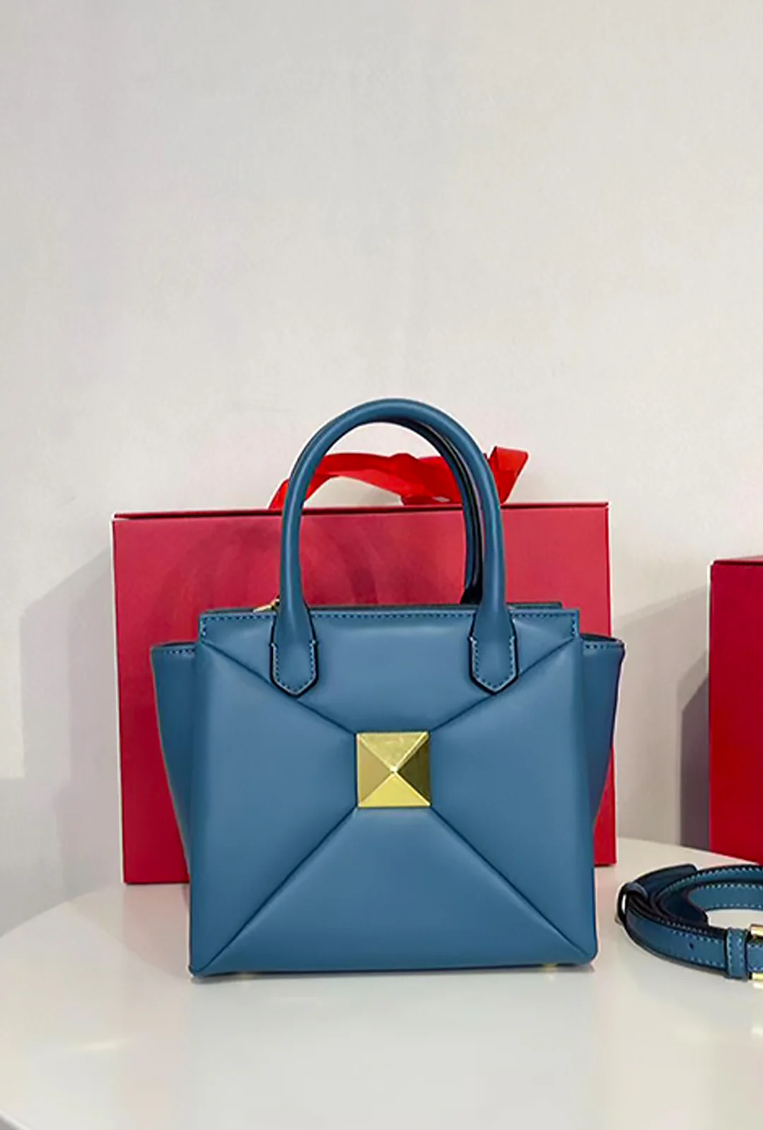 VIVIENNE - STUDROCK SATCHEL TOTE BAG - Image 12