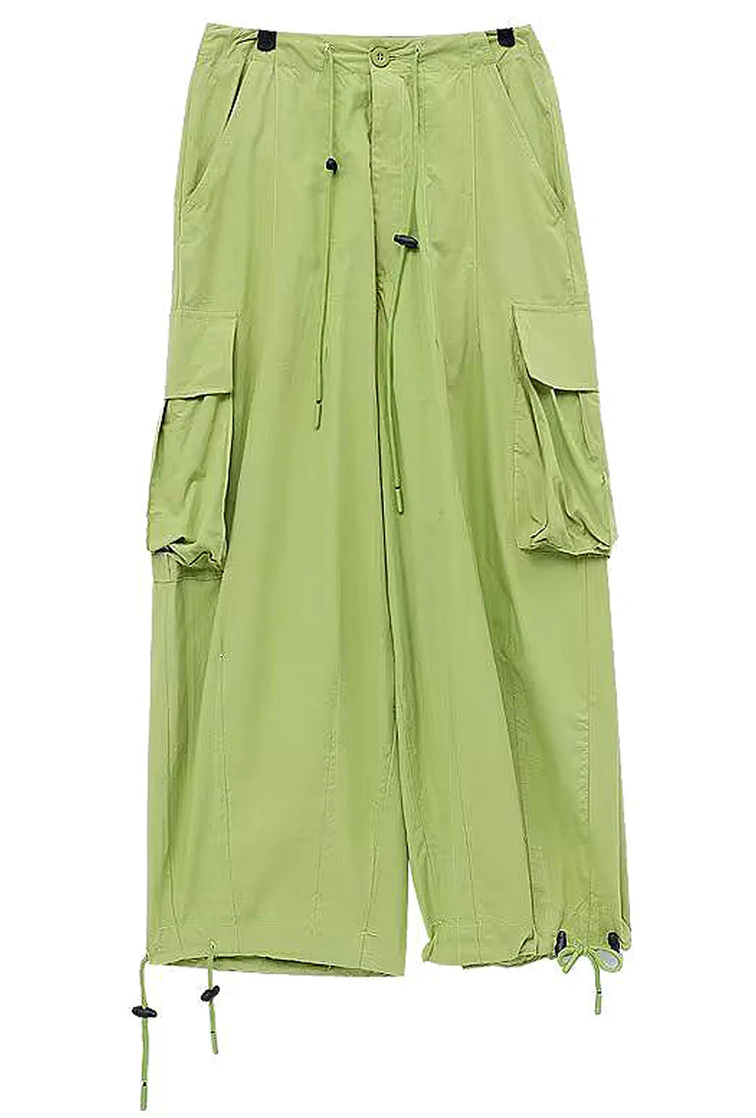 YAZZY - BAGGY CARGO PARACHUTE PANTS - Image 9