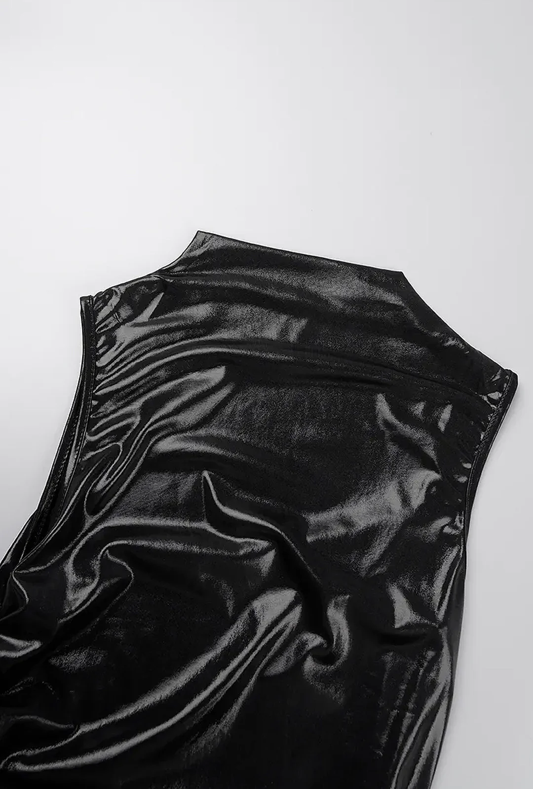 ZARIA - ASYM KNIT METALLIC DRESS - Image 7